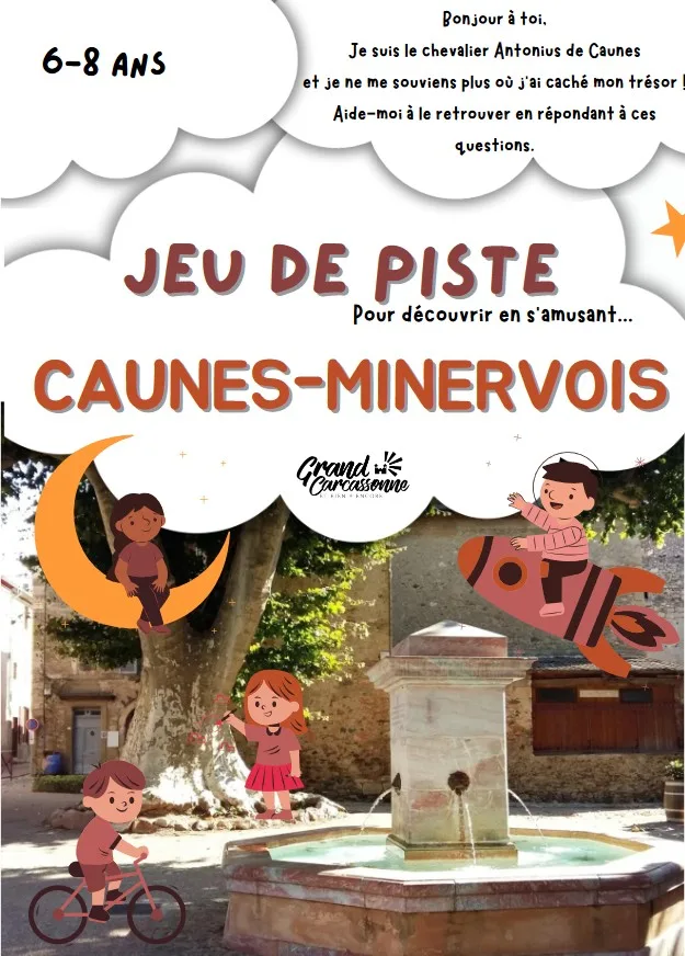 Jeu de piste de Caunes-Minervois 6-8 ans