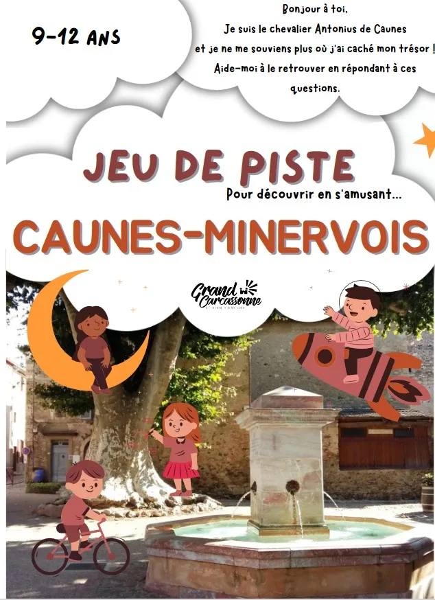 Jeu de piste Caunes-Minervois 9-12 ans