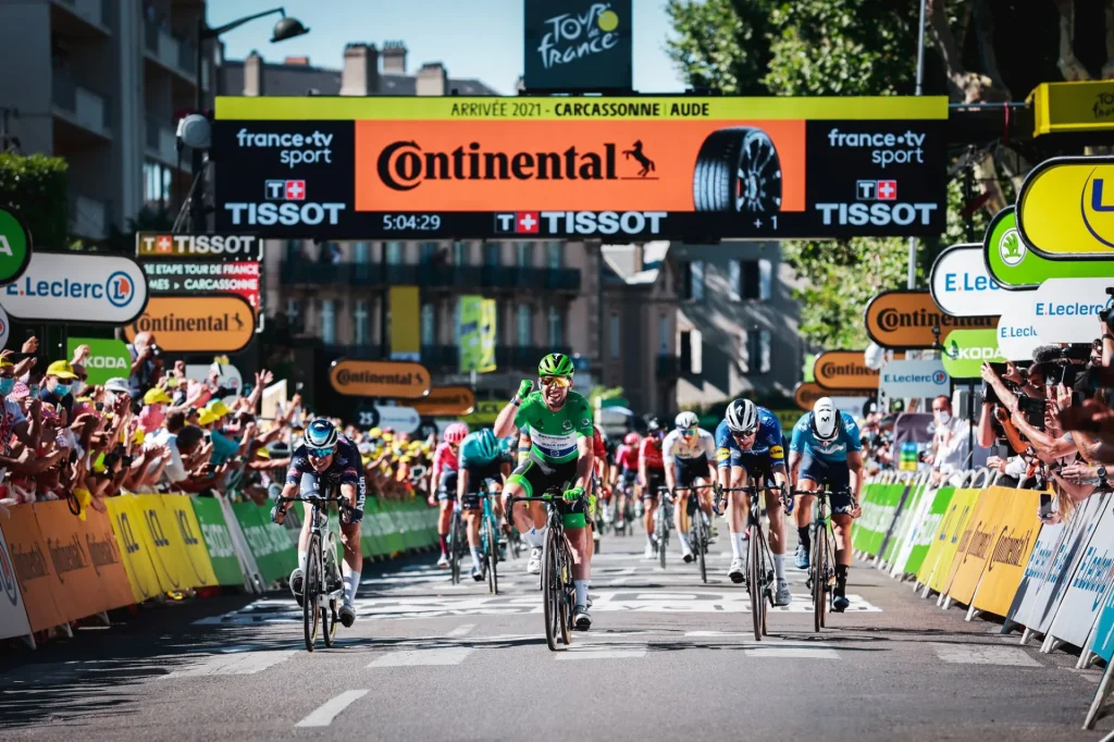 Arrivée Tour de France à Carcassonne 2025