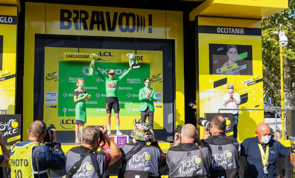 Arrivée Tour de France à Carcassonne