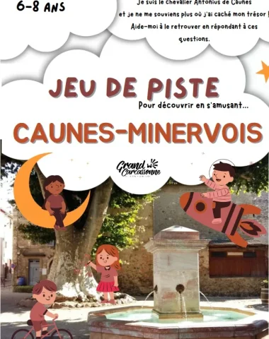 Jeu de piste de Caunes-Minervois 6-8 ans